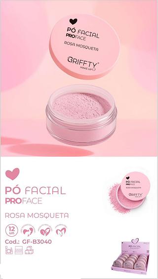 Pó Facial c/12pçs Griffty