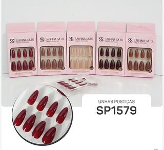Unha postica em pvc c/12pcs SABRINA SATO