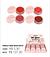 Blush Rosto Labios Olhos /24pcs LN05047 LUA NEVE