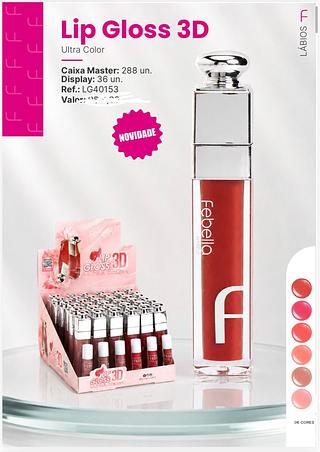 Lip gloss 3d /36pcs FEBELLA