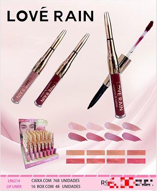Lip Liner c/48pçs Love Rain