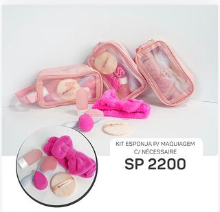 Kit esponja para maquiagem c/6pcs SABRINA SATO