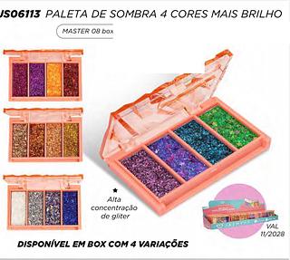 Paleta de Sombras glitter /24pcs JASMYNE