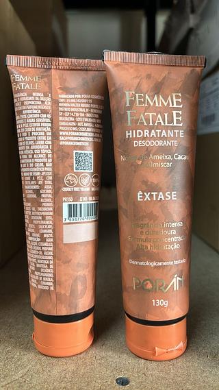 Hidratante Corporal Femme Fatale (Êxtase) c/12 PORAN