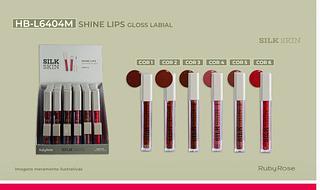 Gloss babial silk skin /36pcs Ruby Rose