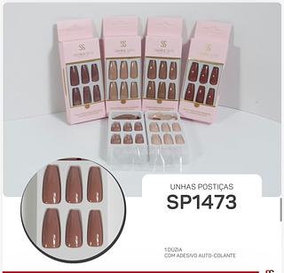 Unhas Postiças c/12pçs Sabrina Sato