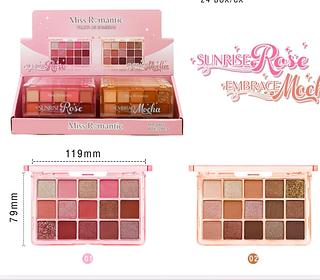 Paleta de sombra /12pcs MISS ROMANTIC