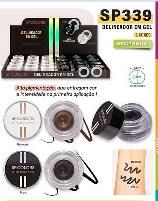 Delineador em Gel /24pçs Sp Colors