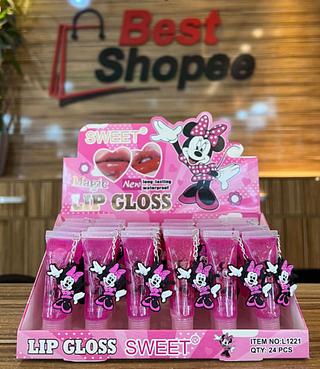 Lip Gloss c/24pcs BEST SHOPEE PROMOCAO
