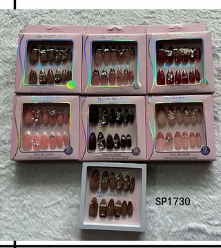 Unha postica em pvc c/12pcs SABRINA SATO