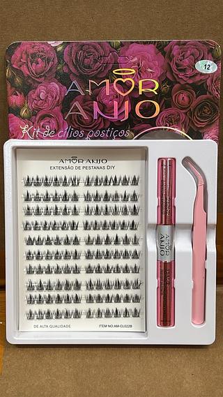 Cilios tufinho Amor & Anjo /10pçs