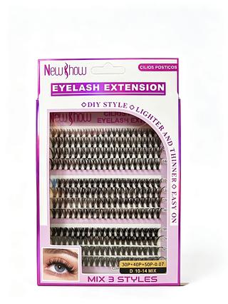 CILIOS TUFINHO 30P+40P+50P NEWSHOW C/12PCS