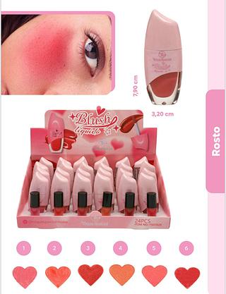 Blush Liquido c/24pcs TOQUE SPECIAL