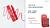 Lapis Batom Retratil Lips To Go Scarlet c/24pcs (L17008S) LUISANCE