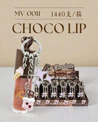 Choco lip com chaveiro c/24pcs MISS VICTORY