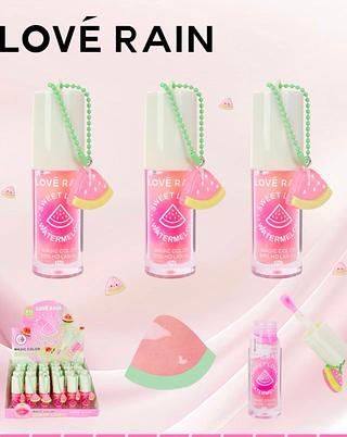 Brilho labial c/24pcs LOVE RAIN