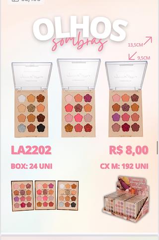 Paleta sombras /24pcs Labranche