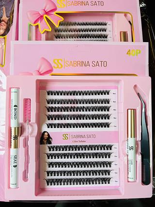 Cilios posticos 40P/12pcs SABRINA SATO