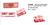 Trio de Contorno + Blush + Iluminador Lovely /12pçs Fenzza