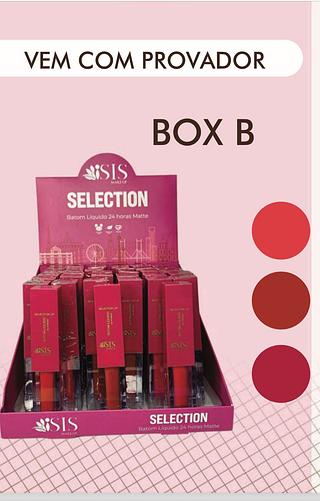 Batom Liquido Selection Lip Matte /36pçs Sis Makeup