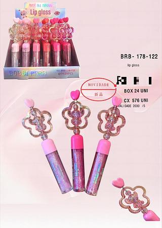 Lip Gloss c/24pçs Bobbi Rara