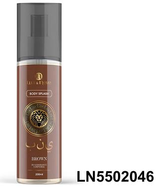 Body splash BROWN 200ml c/36pcs LUA NEVE