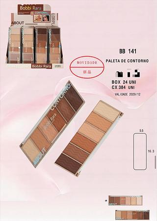 Paleta de Contorno c/24pçs Bobbi Rara