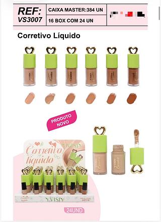Corretivo liquido c/24pcs YVISIY