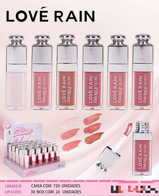 Lip gloss /24pcs Love Rain