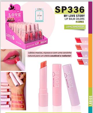 Lip Balm Colors (4 cores) /24pçs Sp Colors