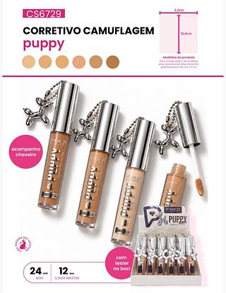 Corretivo Camuflagem C/24pcs Pink 21