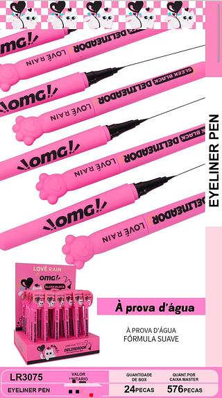 Delineador a prova d-agua /36pcs LOVE RAIN