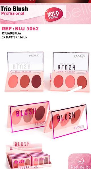 Blush trio/ 12pçs Febella