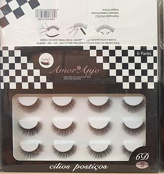 Cilios postiços Amor e Anjo PCT C/10pares (6P-23)