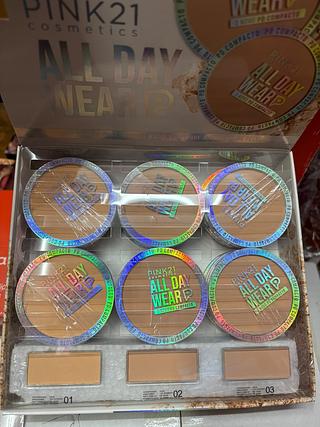 Po compacto /24pcs PINK 21