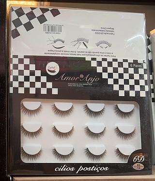 Cilios Postiços Amor e Anjo PCT C/10pares (6P-12)