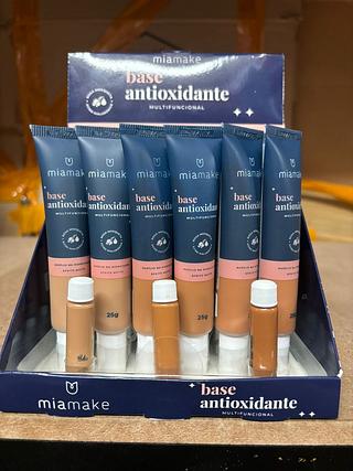 Base Antioxidante (cores escuras) c/24pçs Miamake