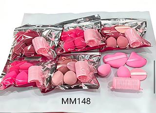 Kit esponja para maquiagem c/12pcs MANDALA