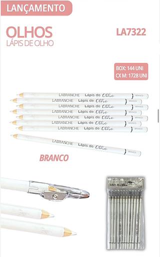 Lapis de olho Branco c/12pcs LABRANCHE