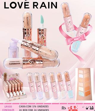 Coretivo liquido c/24pcs LOVE RAIN