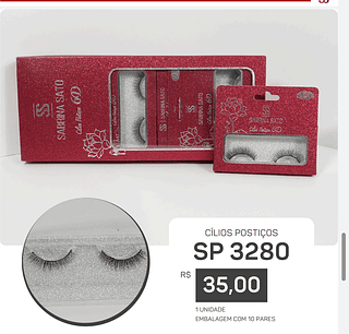 Cilios posticos C/10PCS SABRINA SATO