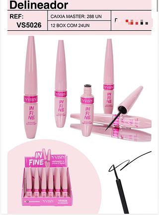 Delineador liquido /24pcs YVISIY