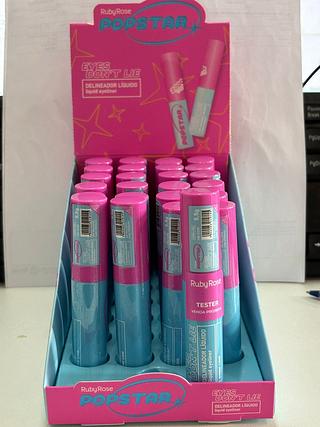 Delineador liquido /24pcs Ruby rose