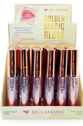 Gloss Mágico Golden/ 24pçs (BF10080) Bella femme