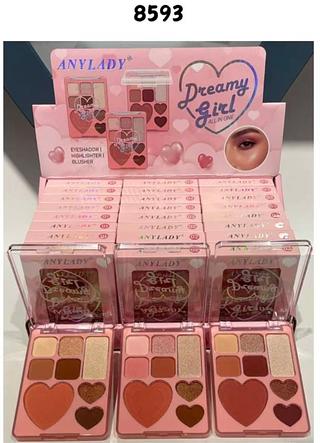 Paleta de sombras /24pcs ANYLADY