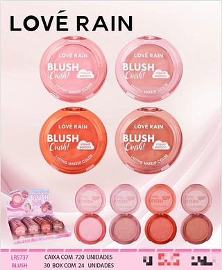 BLUSH C/24PCS LOVE RAIN