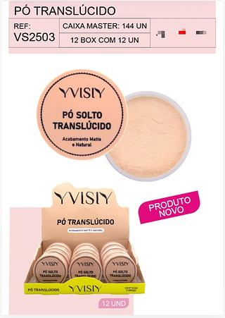 Po translucido c/12pcs YVISIY