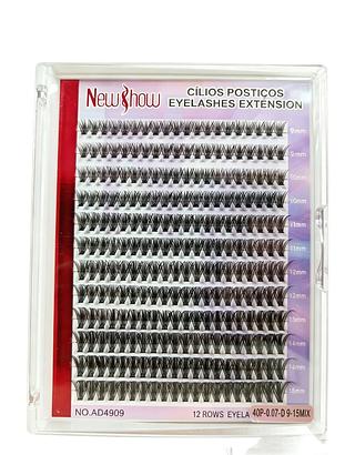 CILIOS TUFINHO 40P NEWSHOW C/12PCS