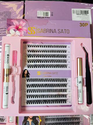 Cilios posticos 30P/12pcs SABRINA SATO