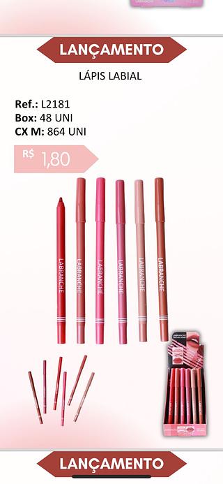 Lápis labial/ 48pçs LABRANCHE